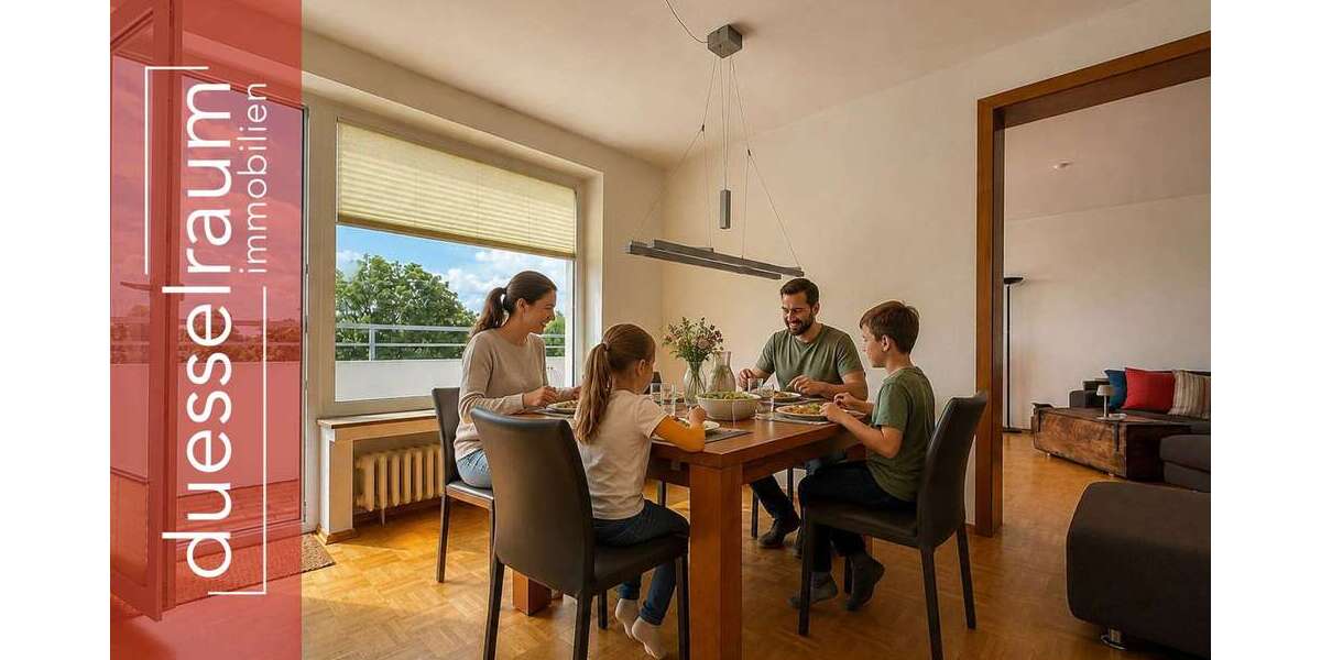 Etagenwohnung Düsseldorf / Urdenbach Urdenbach - 3 Zimmer, 79 m&sup2;, 240.000&euro; | Angebot:27278065
