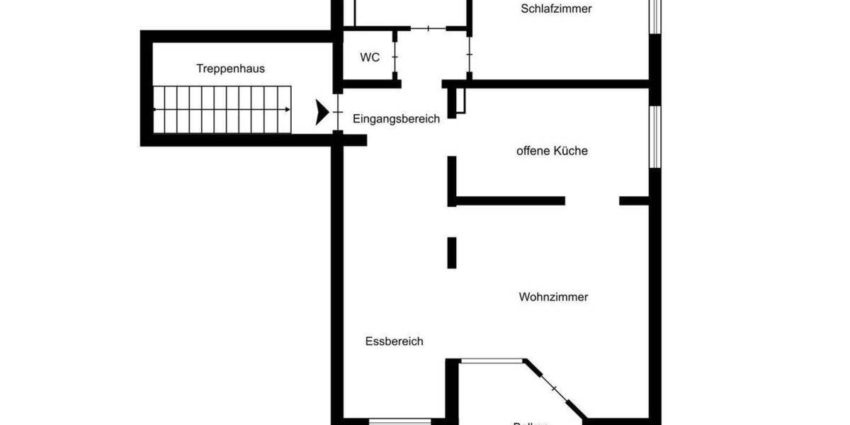 Etagenwohnung Mönchengladbach Rheydt-West - 2 Zimmer, 79 m&sup2;, 195.000&euro; | Angebot:25669256