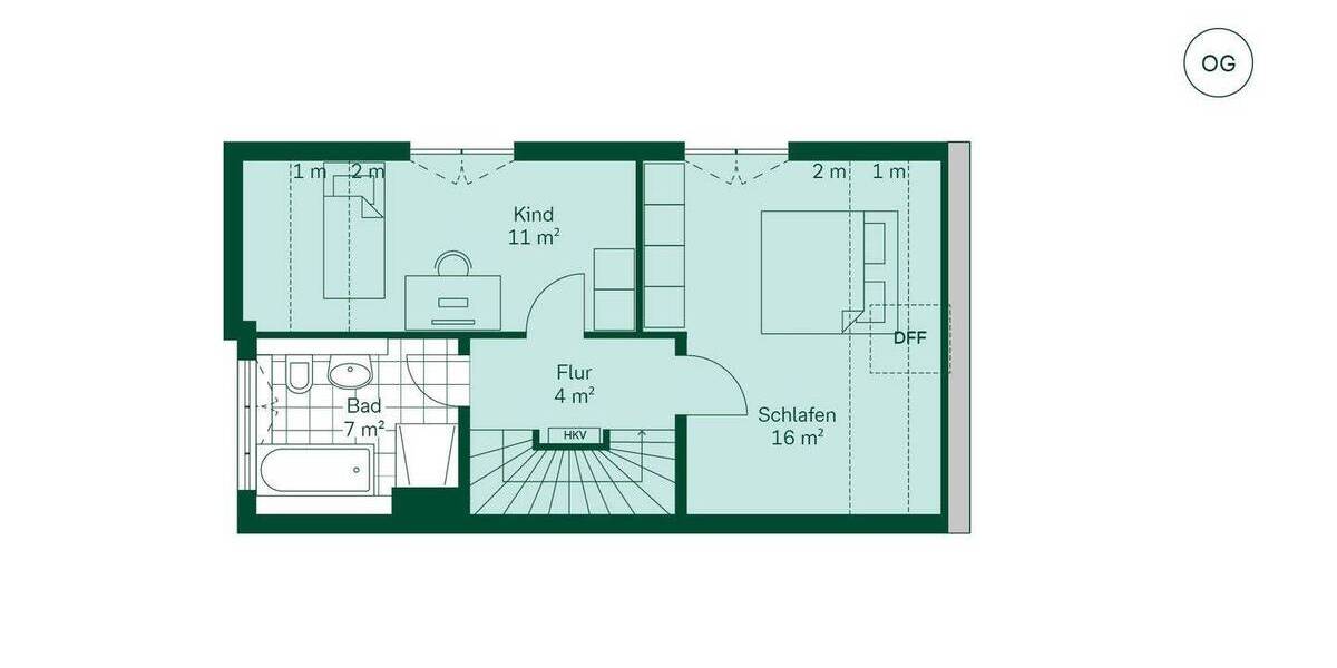 Reihenmittelhaus Wülfrath Innenstadt - 5 Zimmer, 126 m&sup2;, 559.900&euro; | Angebot:25731206