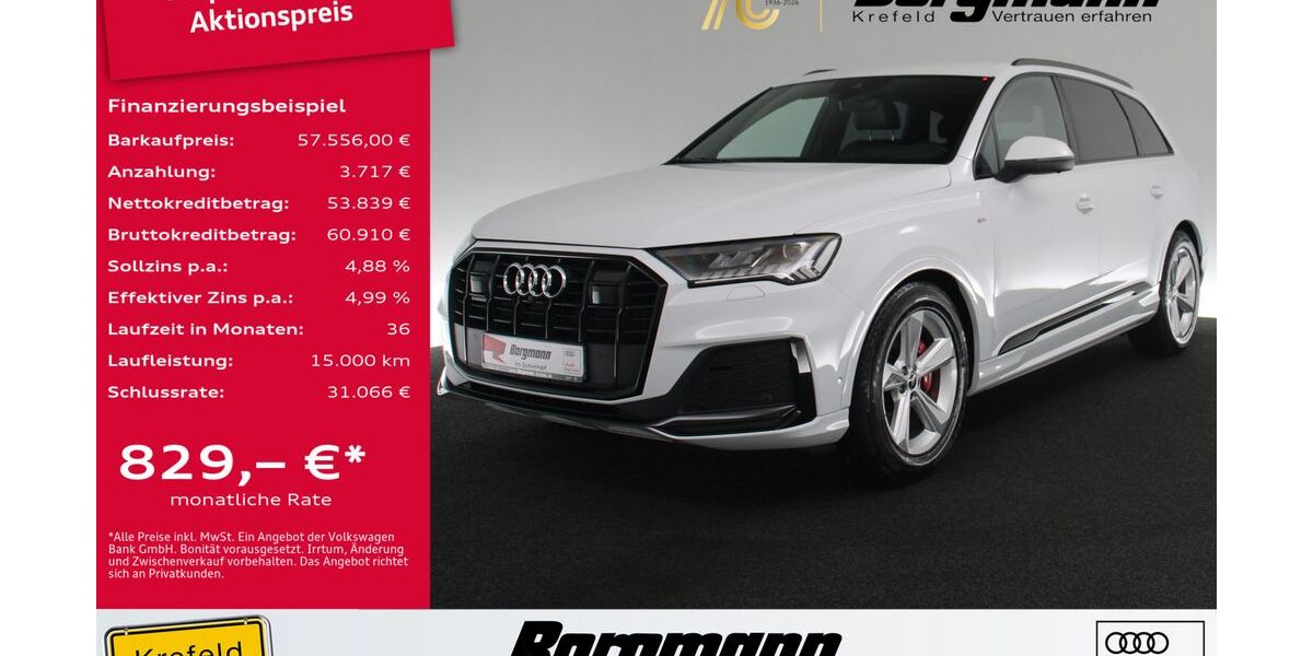 Audi Q7 72.209 km 55.997 &euro; Krefeld 47803