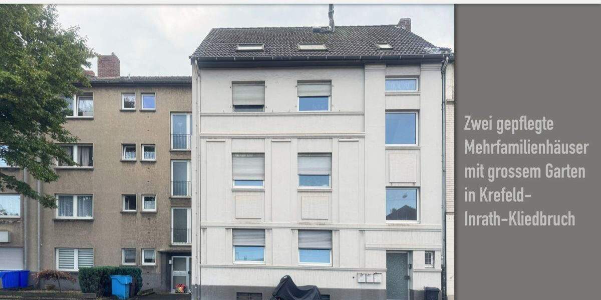 Mehrfamilienhaus, Wohnhaus Krefeld Inrath/Kliedbruch - 2 Zimmer, 490 m&sup2;, 788.000&euro; | Angebot:24555972