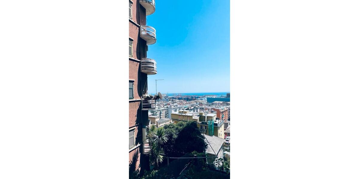 Provisionsfreie Wohnung in Genua mit Meerblick 2 zimmer