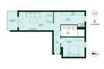 Etagenwohnung Düsseldorf Benrath - 2 Zimmer, 66 m&sup2;, 395.900&euro; | Angebot:26014732