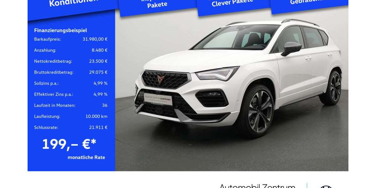 Cupra Ateca 12.031 km 31.980 &euro; Leverkusen 51379