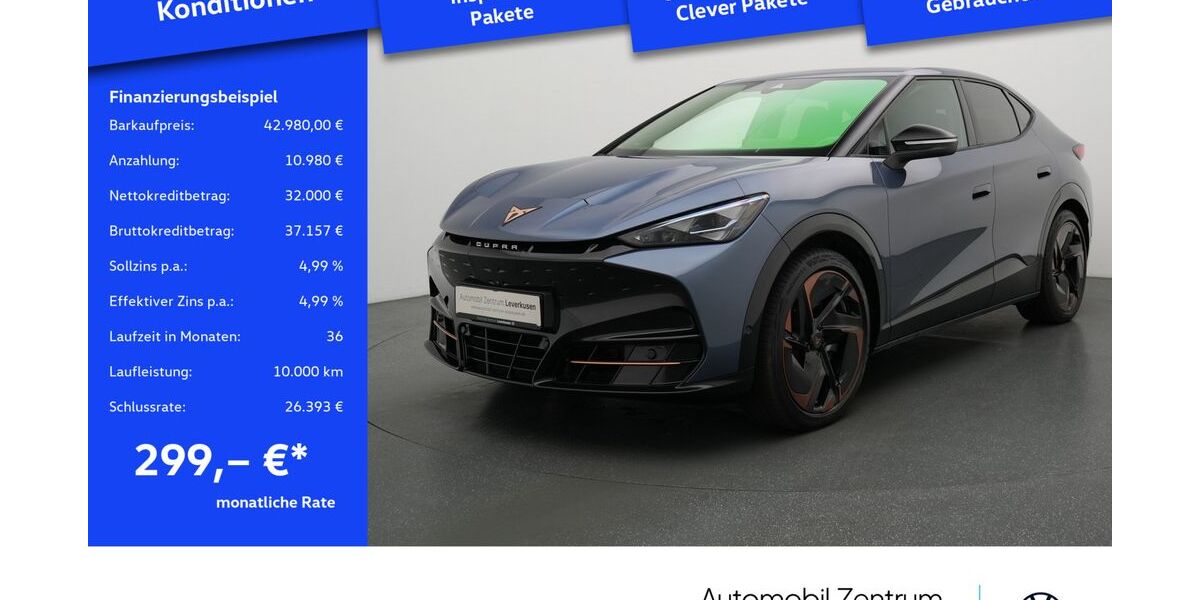 Cupra Tavascan 13.215 km 40.980 &euro; Leverkusen 51379
