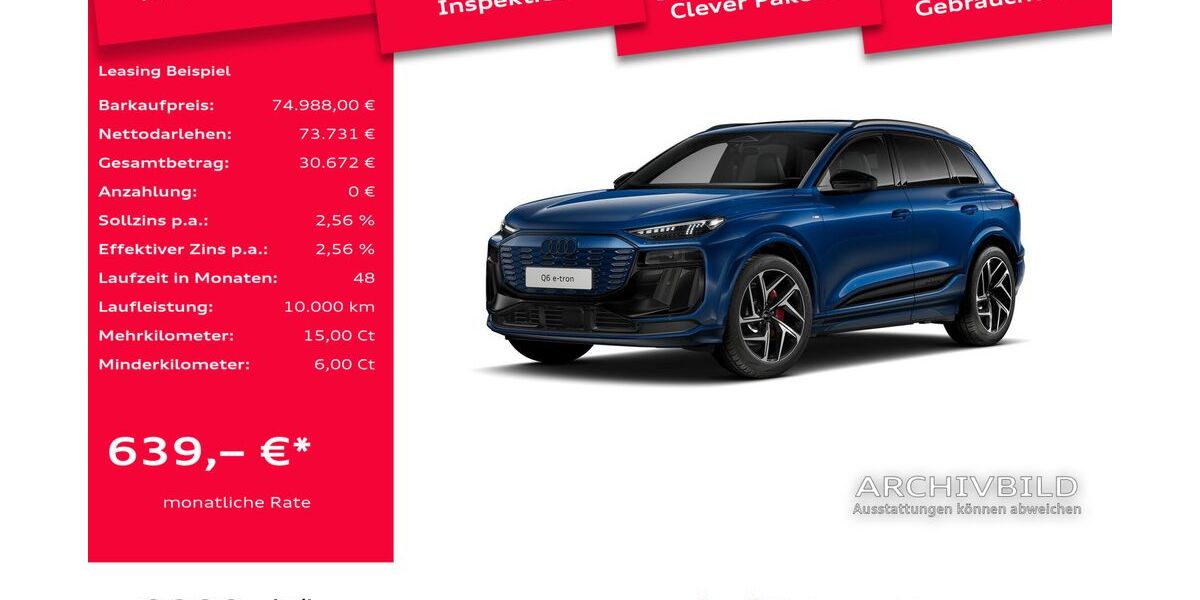 Audi Q6 e-tron 8.461 km 74.988 &euro; Leverkusen 51373