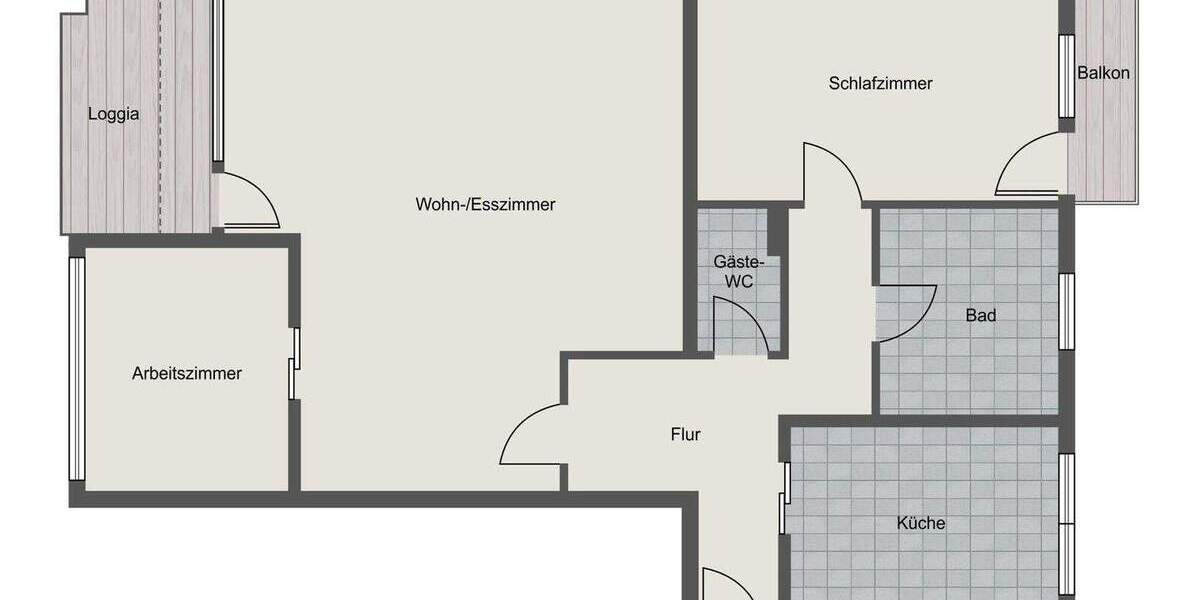 Top-Lage Bismarckviertel: Großzügige 2,5-Zimmer Eigentumswohnung mit zwei Balkonen und Aufzug! 2 zimmer