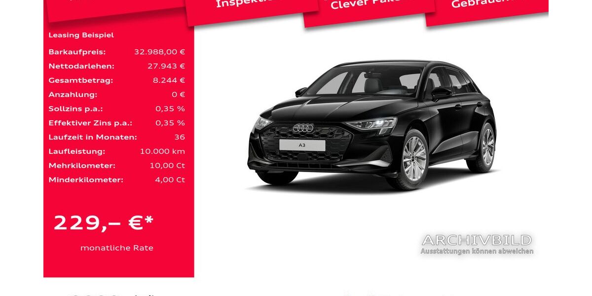 Audi A3 19.849 km 32.988 &euro; Leverkusen 51373