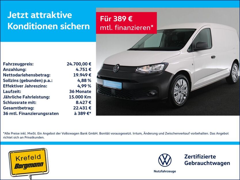 VW Caddy 86.986 km 24.700 € Krefeld 47803