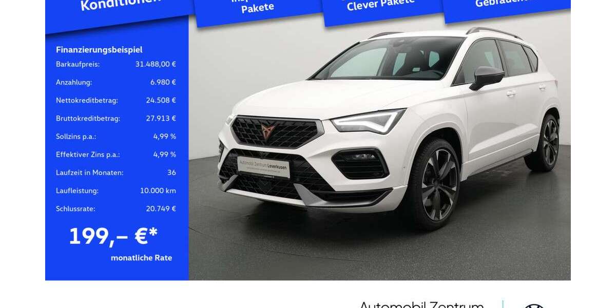 Cupra Ateca 31.580 km 31.488 &euro; Leverkusen 51379