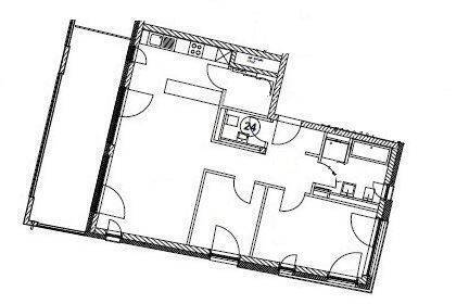 Etagenwohnung Mönchengladbach Stadtmitte - 3 Zimmer, 89 m&sup2;, 1.188&euro; | Angebot:26453955
