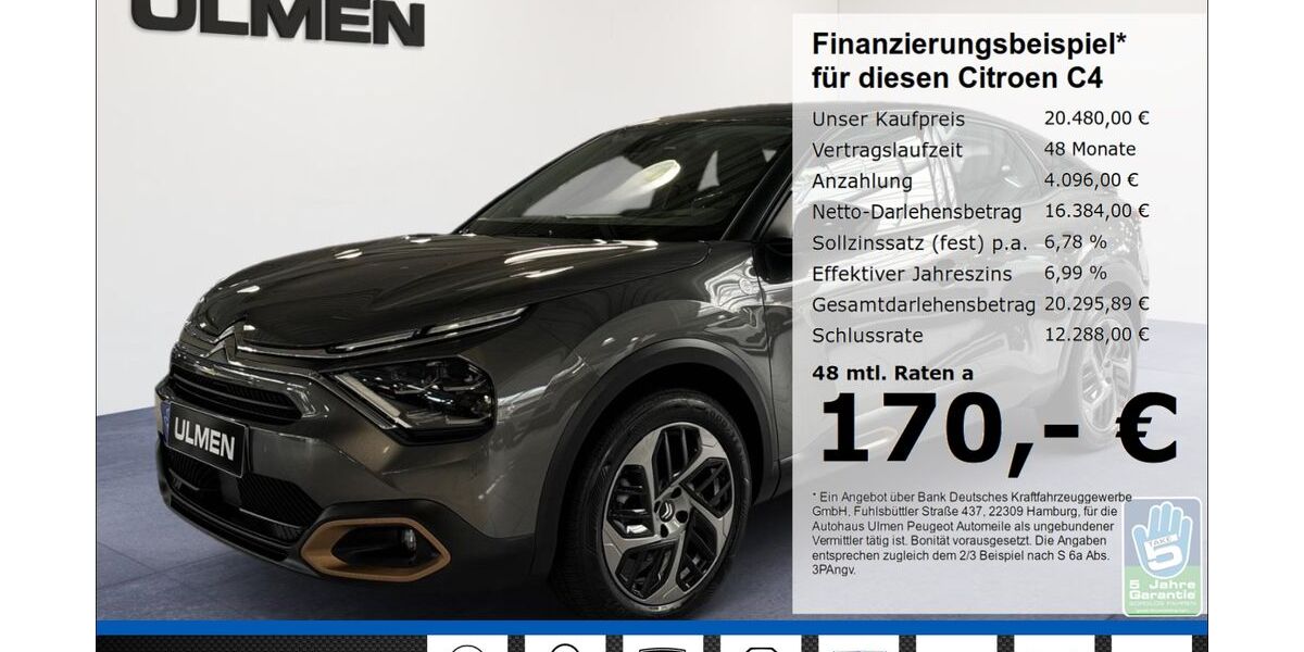 Citroen C4 19.963 km 17.850 &euro; Düsseldorf 40233