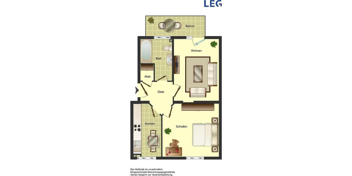 2-Zimmer-Wohnung in Duisburg Hüttenheim 2 zimmer