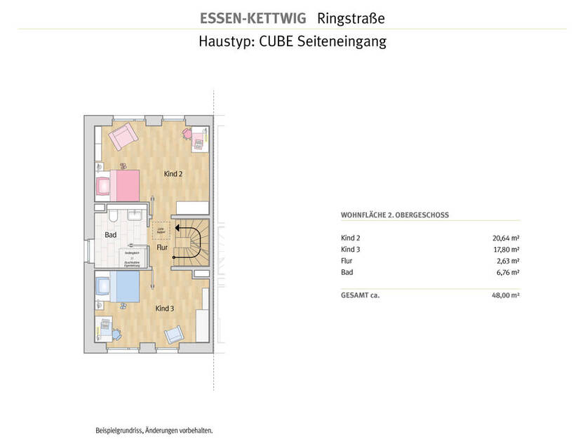 Lichtdurchflutetes, modernes Reiheneckhaus (Neubau) in schöner Wohnlage von Essen-Kettwig!