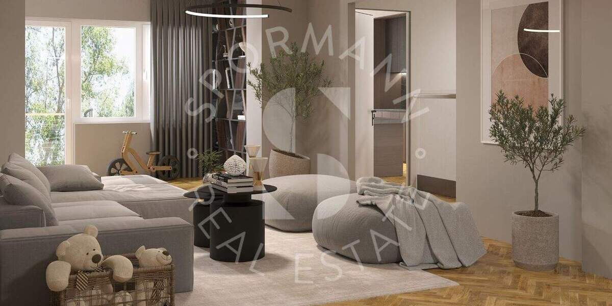 Altbaucharme neu gedacht - ca. 90 m² Stil und Substanz 3 zimmer