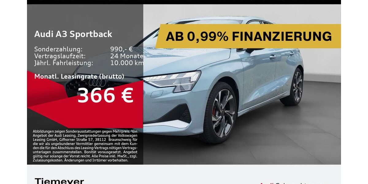 Audi A3 6.140 km 35.390 &euro; Remscheid 42897