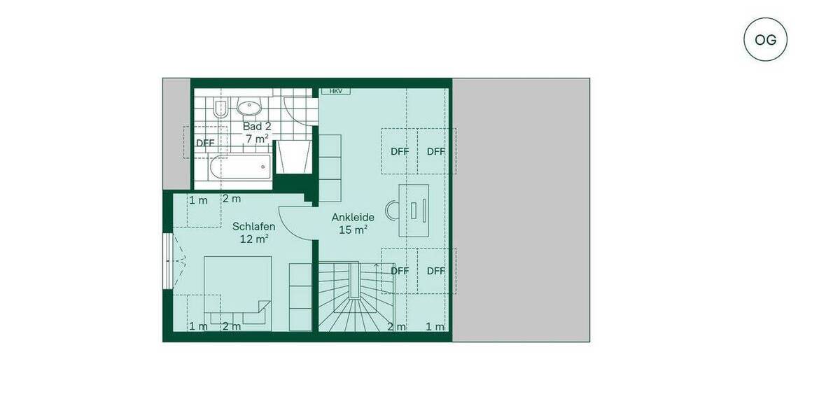 Terrasse und Garage für Ihr Zuhause 6 zimmer