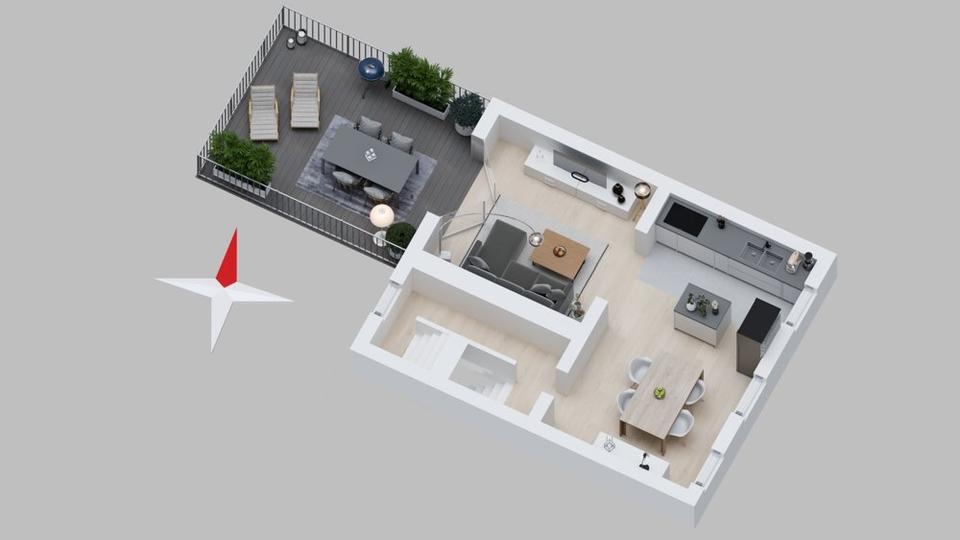 Reihenhaus Mönchengladbach Süd - 4 Zimmer, 132 m&sup2;, 339.000&euro; | Angebot:27109476