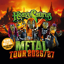 Heavysaurus - Metal Tour 2026 13.12.2026 Turbinenhalle