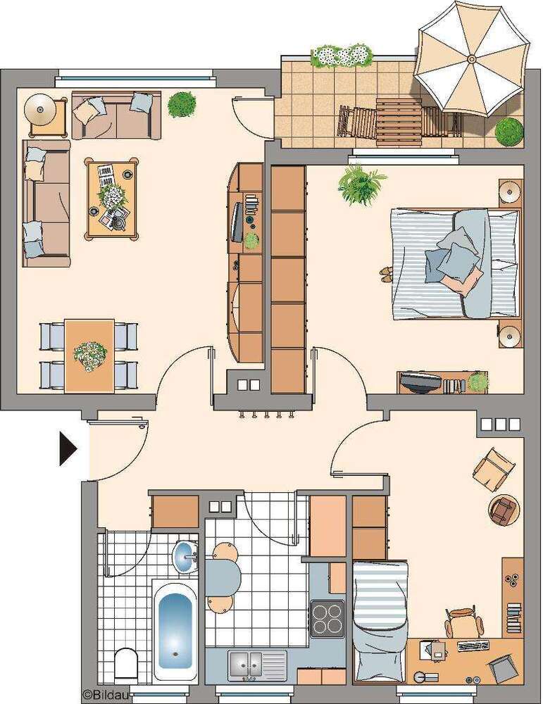 Wohnung zum Mieten in Remscheid 549 € 64.86 m²