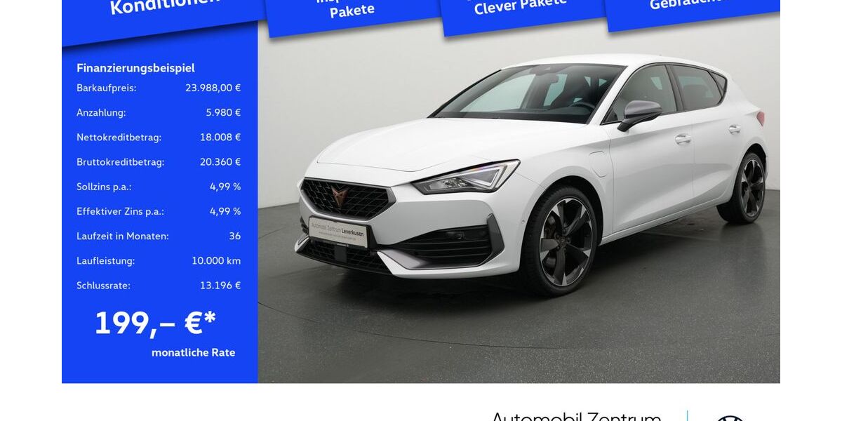 Cupra Leon 46.452 km 22.980 &euro; Leverkusen 51379