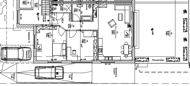 3-Zimmer Wohnung mit Garten in Bergheim Erft, City, u. A.