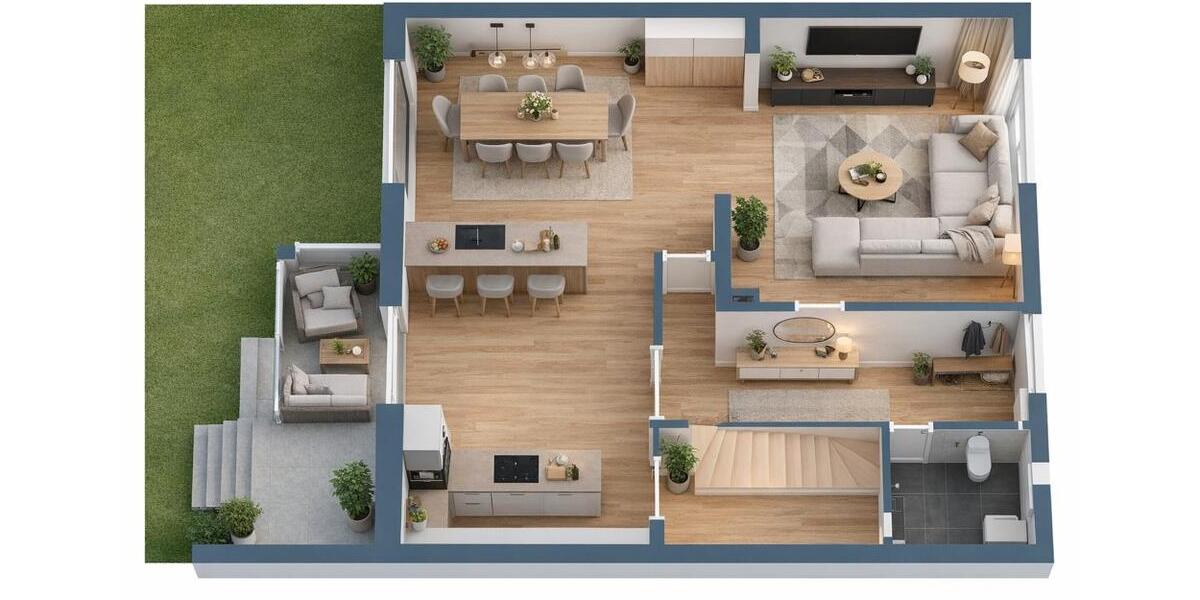 Reihenhaus Neuss Augustinusviertel - 6 Zimmer, 147 m&sup2;, 498.000&euro; | Angebot:26448651