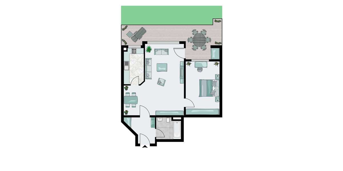 Wohnung zum Kaufen in Düsseldorf 220.000 € 58.99 m² 2 zimmer