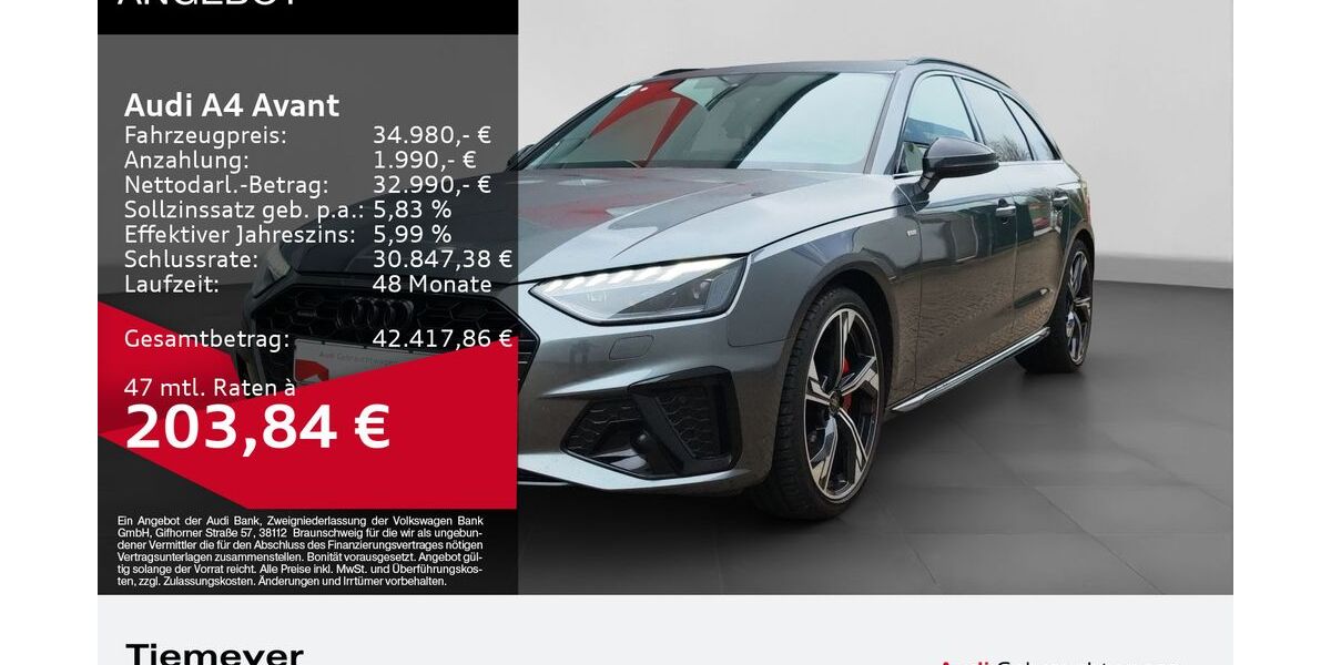 Audi A4 31.563 km 34.980 &euro; Remscheid 42897