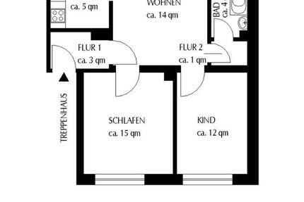 3-Zimmer-Wohnung in Mülheim Heißen-Fulerum 3.5 zimmer