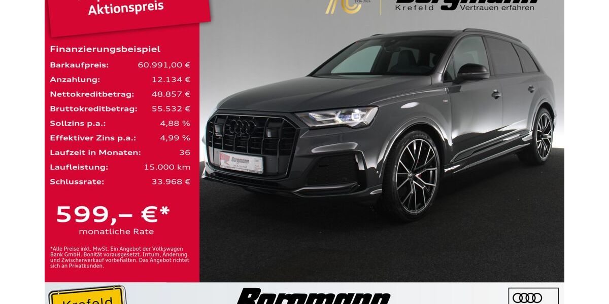 Audi Q7 92.315 km 60.991 &euro; Krefeld 47803