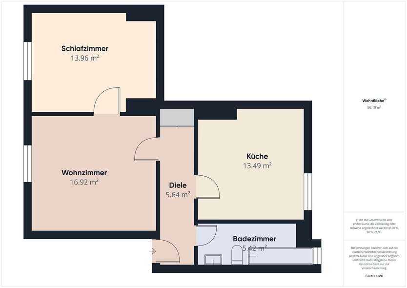 Wohnung zum Kaufen in Remscheid 65.000 € 55 m²