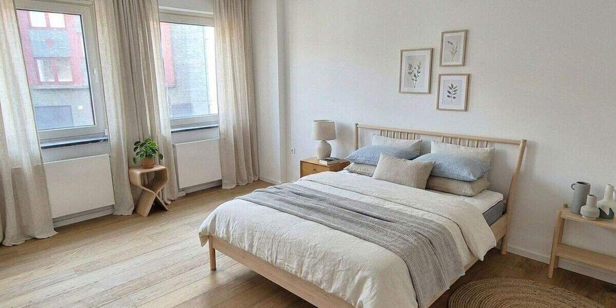 Etagenwohnung Düsseldorf Rath - 2 Zimmer, 63 m&sup2;, 250.000&euro; | Angebot:25751219