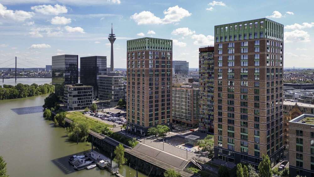 Etagenwohnung Düsseldorf Hafen - 1 Zimmer, 36 m&sup2;, 1.000&euro; | Angebot:25444180