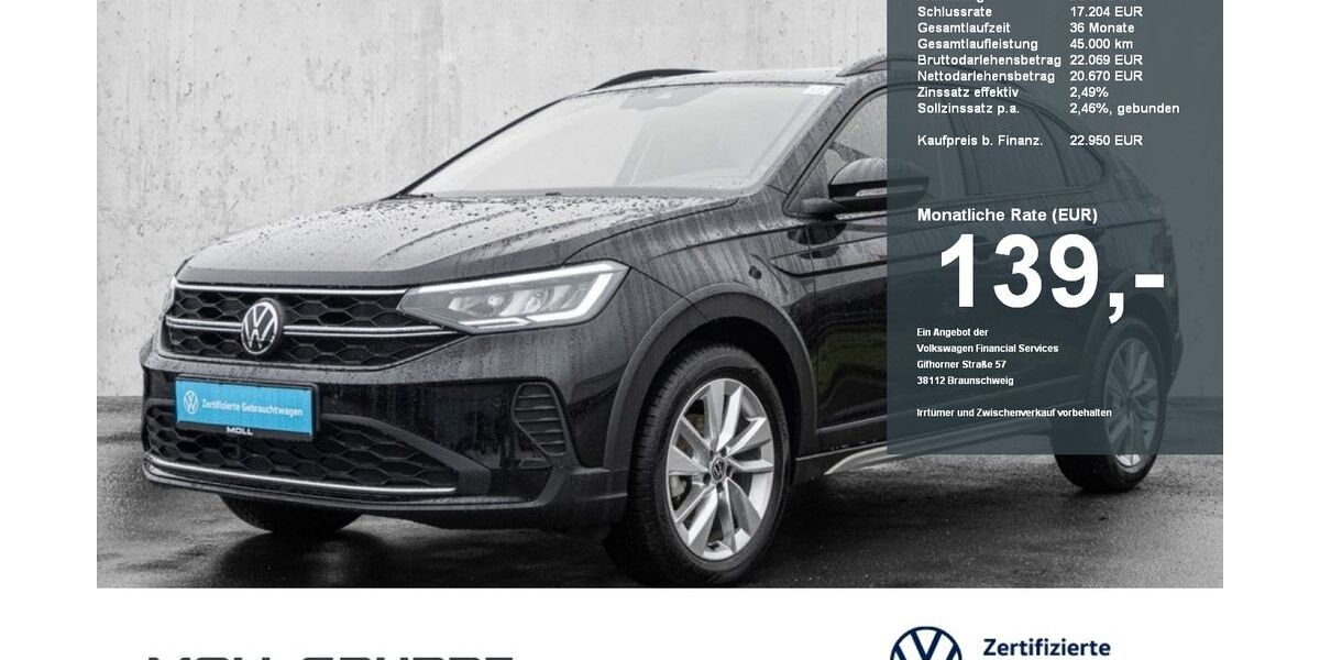 VW Taigo 5.374 km 22.680 &euro; Düsseldorf 40474