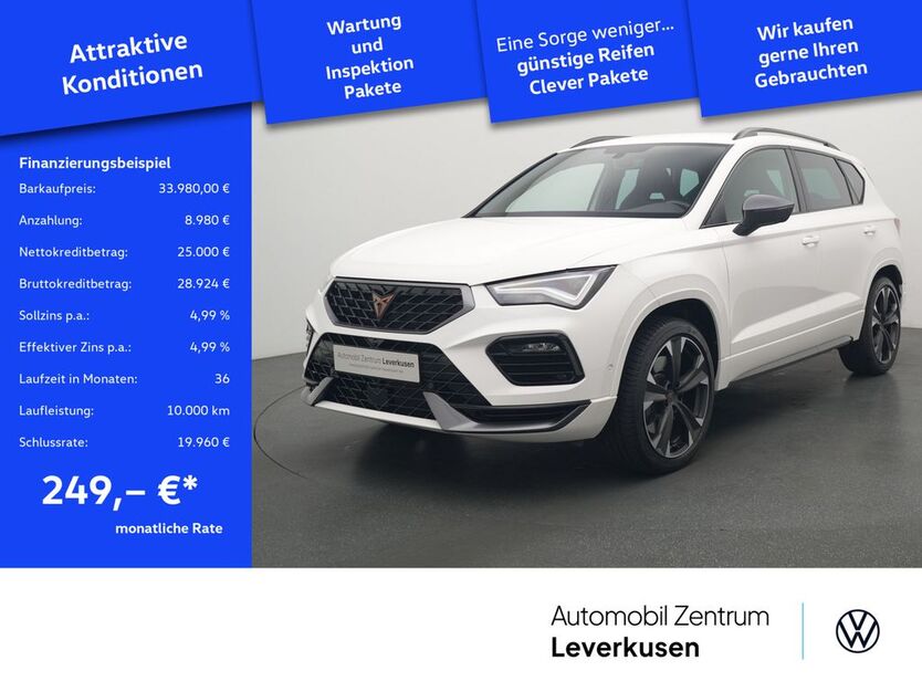 Cupra Ateca 15.152 km 32.480 € Leverkusen 51379