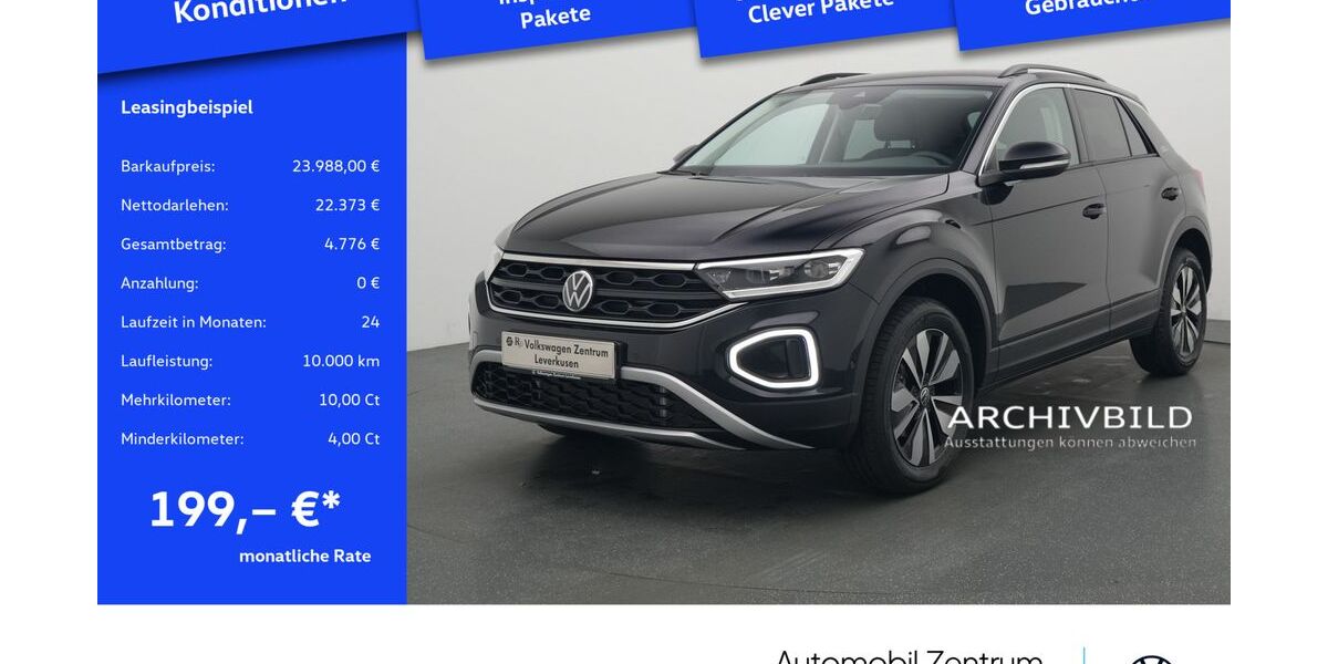 VW T-Roc 24.353 km 23.980 &euro; Leverkusen 51379