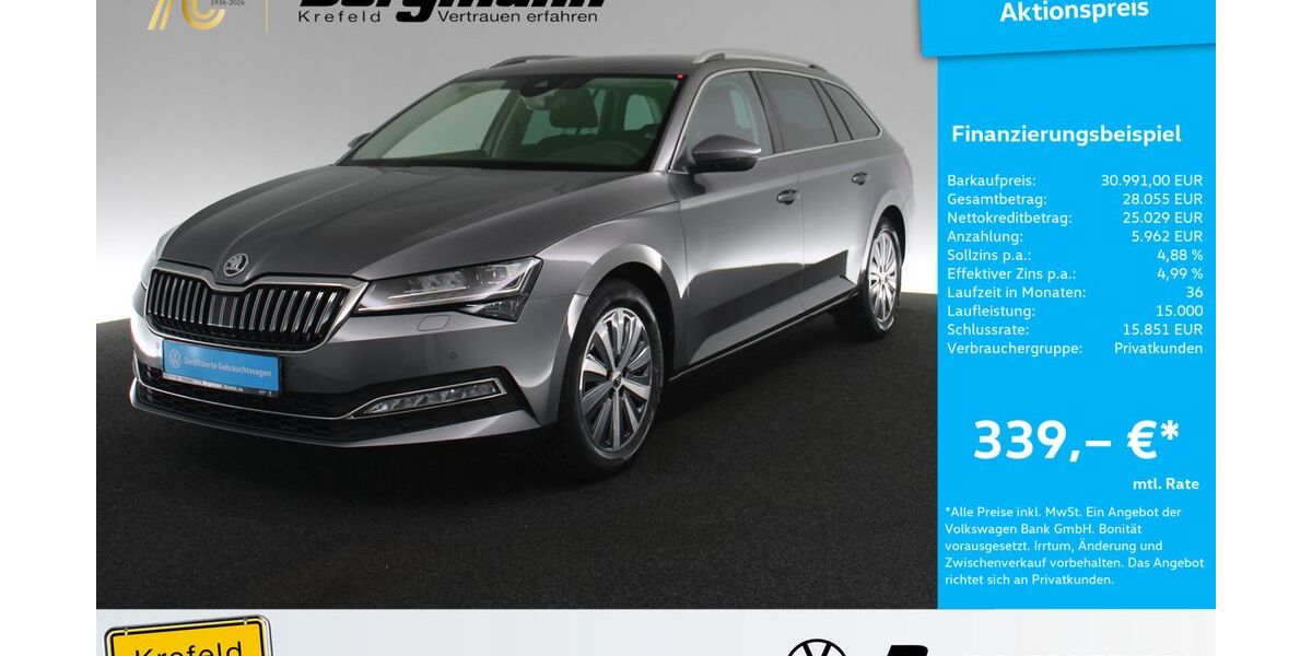 Skoda Superb 51.167 km 30.991 &euro; Krefeld 47803