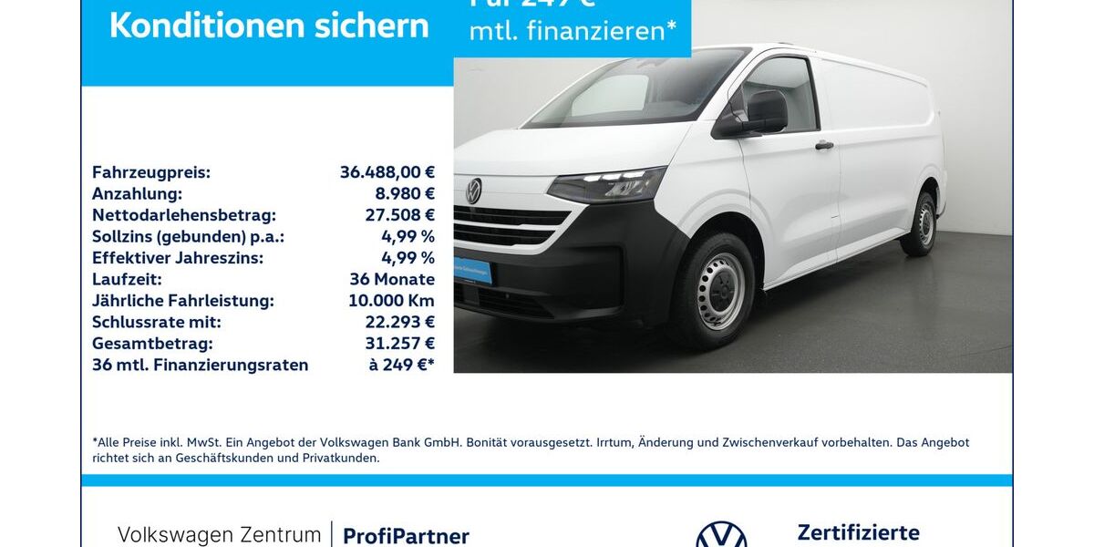 VW T7 Transporter 25.106 km 36.488 &euro; Leverkusen 51379
