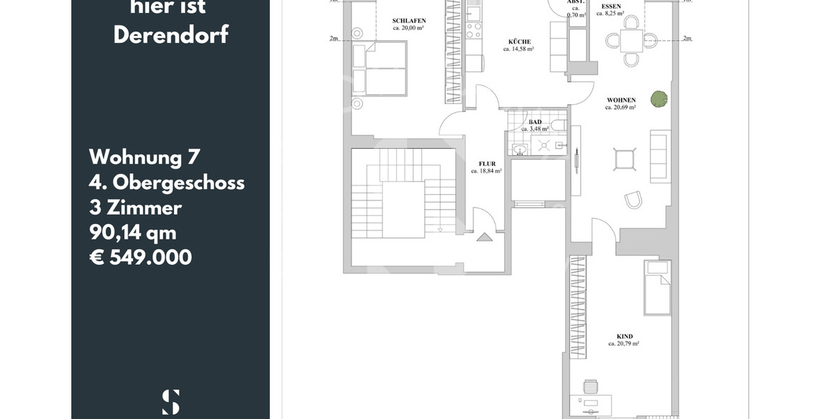 Sanierter Altbau: Großzügige 3-Zimmer-Wohnung im Erstbezug 3 zimmer