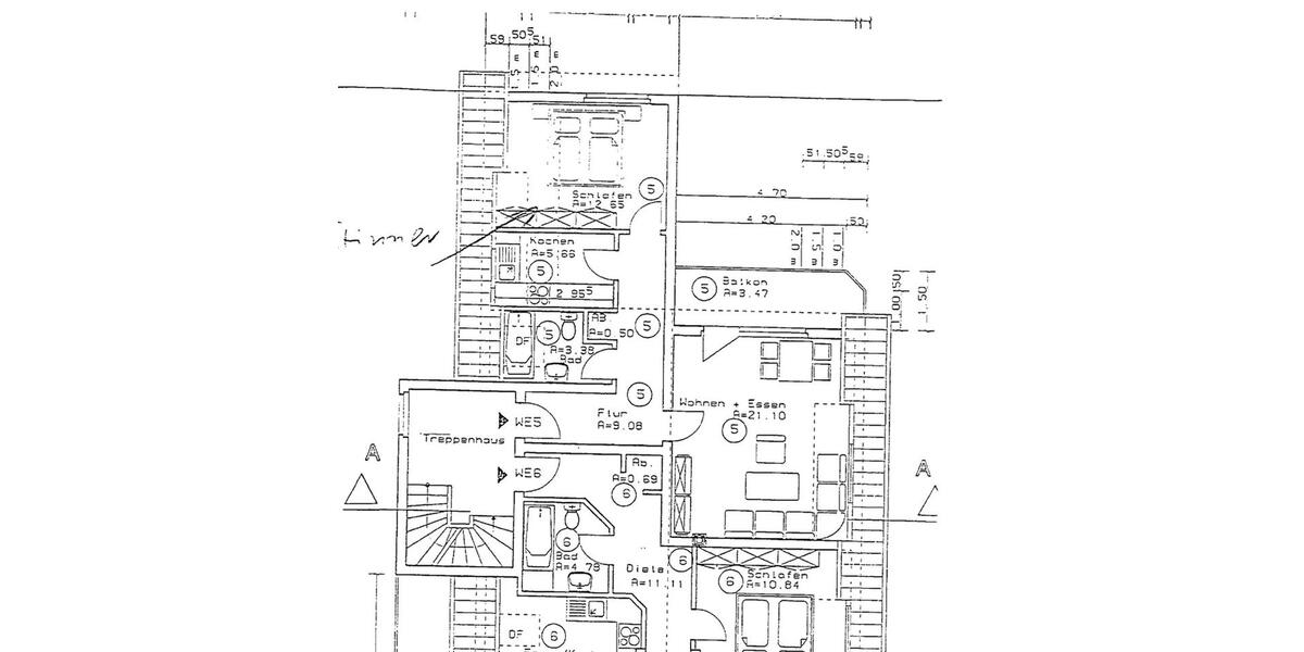 Etagenwohnung Korschenbroich - 2 Zimmer, 55 m&sup2;, 579&euro; | Angebot:25784471