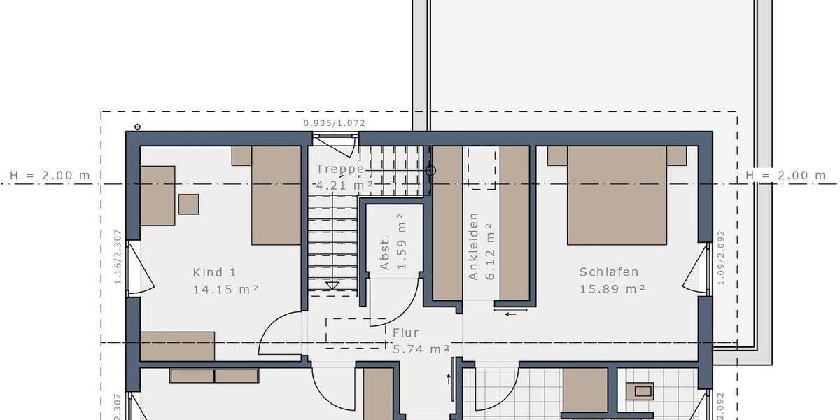 Einfamilienhaus Kaarst Driesch - 5 Zimmer, 171 m&sup2;, 3.728&euro; | Angebot:25153590