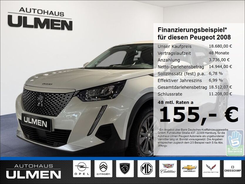Peugeot 2008 15.253 km 18.680 € Düsseldorf 40233