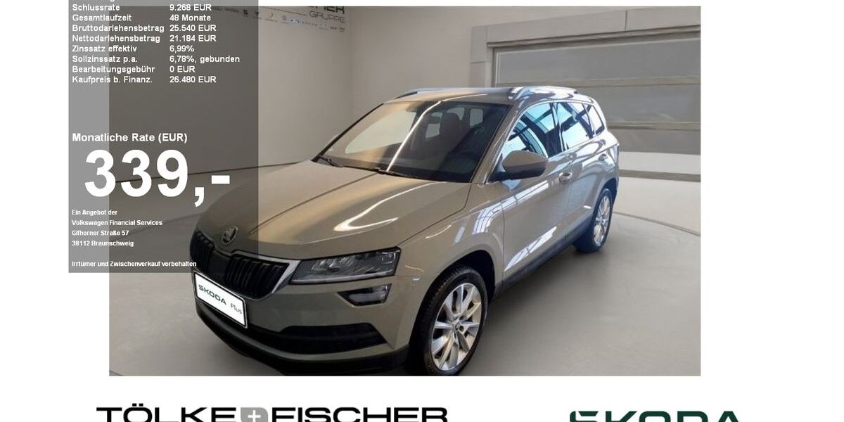 Skoda Karoq 49.835 km 27.850 &euro; Krefeld 47809