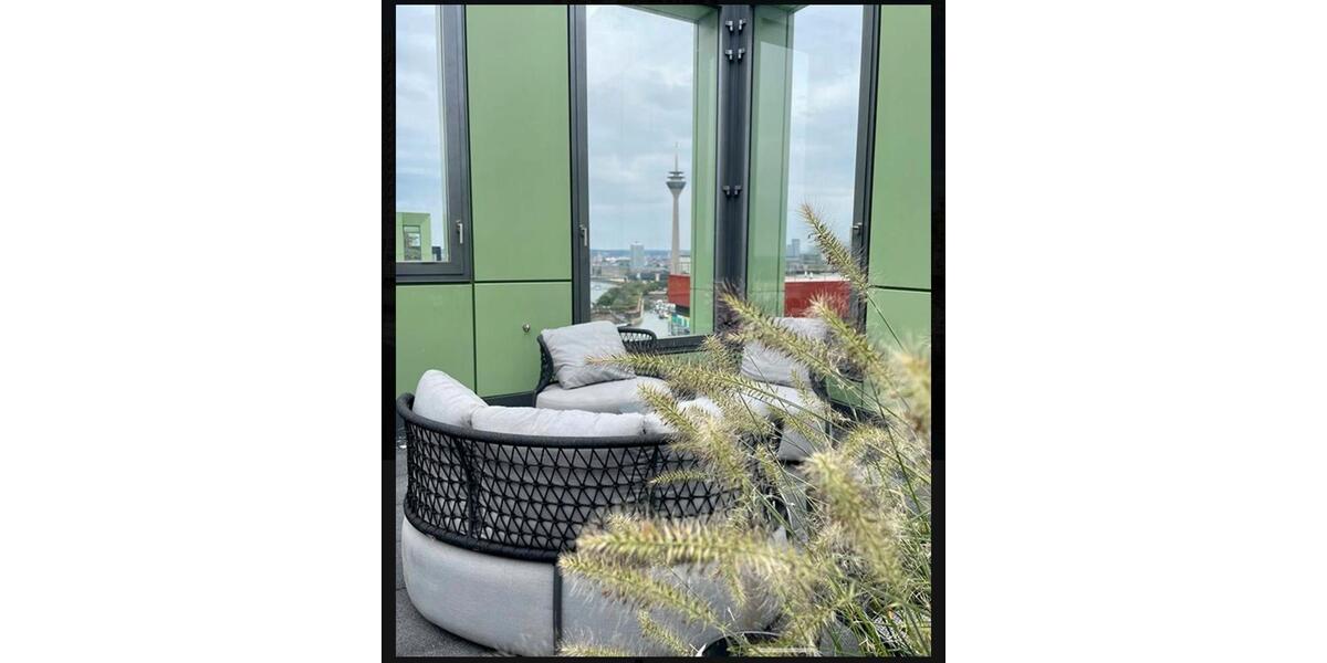 Wohnen auf Zeit - Medienhafen - 14. Etage - [Rheinblick] 1.5 zimmer