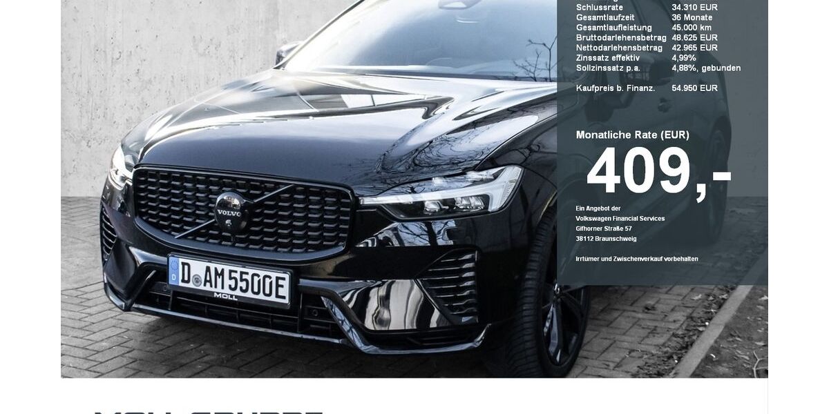 Volvo XC60 9.599 km 54.950 &euro; Düsseldorf 40549