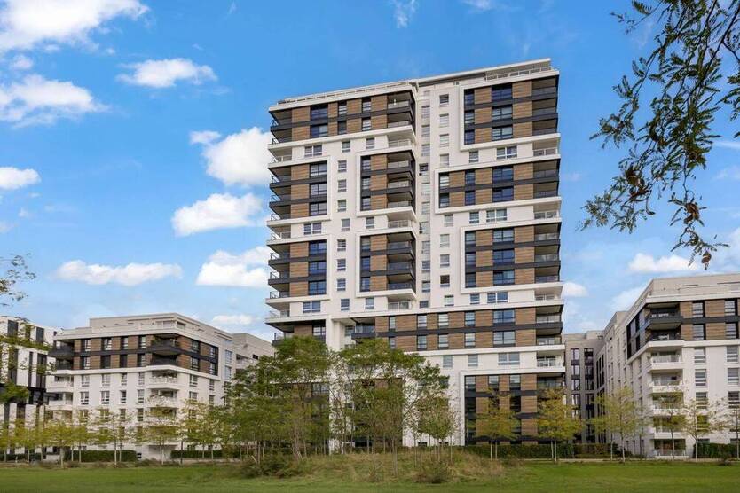 Modernes Wohnen im Pandion le Grand - exklusive 3-Zimmer-Wohnung mit Balkon und Parkblick