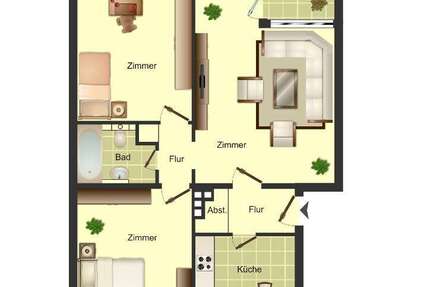 Wohnung zum Mieten in Köln 904 € 67.94 m²