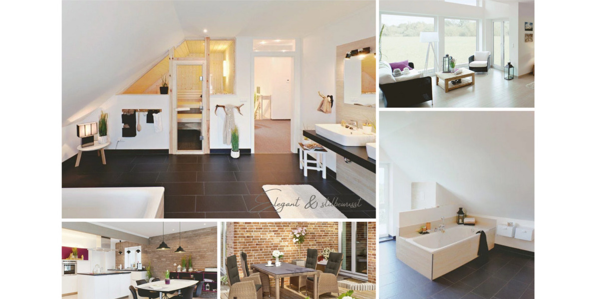 Technikfertig! Viel Geld gespart! Individuelle und moderne Doppelhaushälfte in massiver Bauweise. 8 zimmer