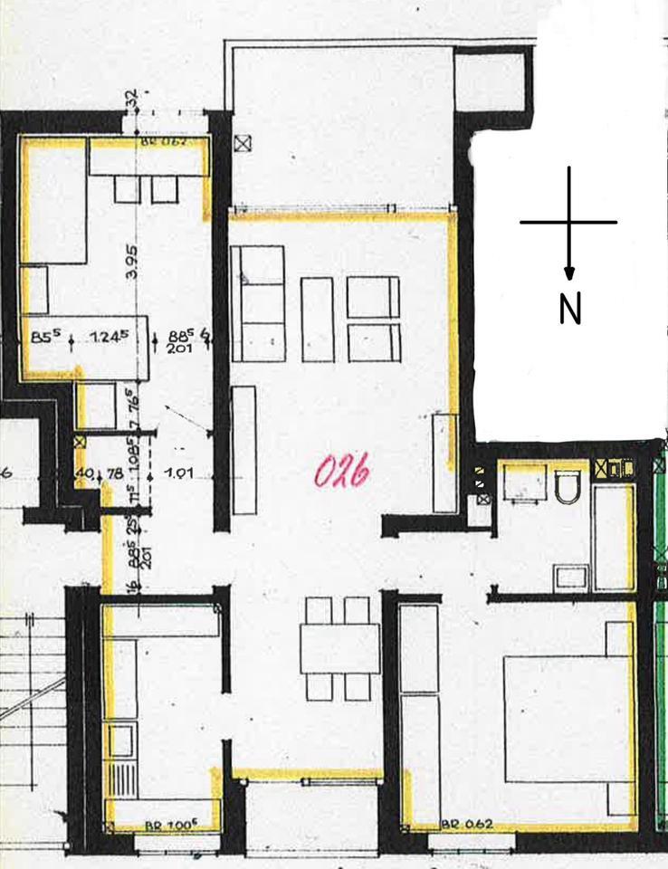 3-Zimmer-Wohnung 73qm